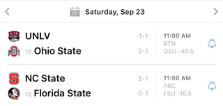 Illustration for article titled Saturday College Football Thread